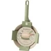 BergHOFF 20 cm keptuvė - Balance Sage su keramine nepridegančia danga ir perdirbtu aliuminiu