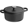 BergHOFF 26 cm ketaus puodas - Graphite serija su laistymo dangčiu lėtam gaminimui