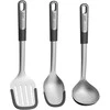 BergHOFF 3 dalių įrankių rinkinys - Graphite serija su samteliu, serviravimo šaukštu ir kiaura mente