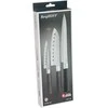 BergHOFF 3 dalių peilių rinkinys - Codon serija su pjaustymo ir Santoku peiliais sklandžiam, nepridegančiam pjovimui
