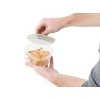 BergHOFF 5 dalių Smart Seal maisto indelių rinkinys - 2x 0,4 l, 2x 1 l, 1x 1,6 l, dėžutės su galimybe sukrauti