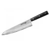 Samura DAMASCUS 67 universalus virtuvės šefo peilis 8,2"/208 mm iš AUS 10 Damasko plieno 61 HRC (67 sluoksniai)