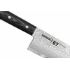 Samura DAMASCUS 67 Universalus virtuvinis peilis Santoku 7,0"/175 mm iš AUS 10 Damasko plieno 61 HRC (67 sluoksniai)
