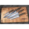 Samura golfo rinkinys 4vnt. virtuviniai peiliai Pjovimas 98mm / Naudingumas 158mm / Pjaustymas 251mm / Virėjos 221mm iš AUS 8 Japoniškas plienas 58 HRC