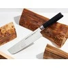 Samura MO-V 6.6" Nakiri Peilis - Authentic Japanese Steel Chef's Peilis for Precision Vegetable Cutting