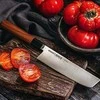 SAMURA Okinawa Professionelles Japanisches Küchen-Nakiri-Messer 172mm/6.8 "