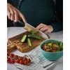 Samura OKINAWA universali virtuvės santoku peilis 6,9 colio / 175 mm, pagamintas iš japoniško plieno (AUS 8), 59 HRC grūdintas
