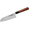 Samura OKINAWA universali virtuvės santoku peilis 6,9 colio / 175 mm, pagamintas iš japoniško plieno (AUS 8), 59 HRC grūdintas