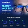Kompiuteriniai akiniai MARQEL su mėlynos šviesos filtru L7008