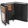 NEEDIVYOU Men's Real Lether Wallet RFID Sequirity