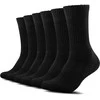 NEEDIVYOU Sports Socks for Men, Juodas, 6 pairs