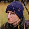 Vyriška kepurė NEEDIVYOU, pilka, merinosų vilna