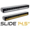 SKYLED SLIDE 14,5" LED juosta (367 mm) su dinaminiu padėties apšvietimu (balta/oranžinė), kat. nr. 130.145LBD