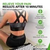 Kilimėlis TUNTURI ACUPRESSURE MAT AND PILLOW Juodas