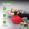 Gimnastikos kamuolys Tunturi Gymball 55 cm, Raudona, Anti Burst