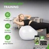 Gimnastikos kamuolys Tunturi Gymball 65–75 cm, Off-baltas, Anti Burst (Diametras: 65 cm)