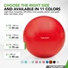 Tunturi Gymball 75cm, raudona