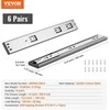 VEVOR 6 poros 355.6 mm stalčių bėgių šoninio montavimo
