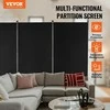 VEVOR Juodas trijų dalių kambario skirstytuvas