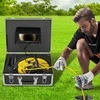 Vevor 50 m kanalizacijos apžiūros kamera su 7 colių monitoriumi