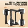 9 U atviro rėmo sieninis serverių stovas 19″ – 150 kg, 530 × 450 × 520 mm