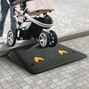 Vevor Guminė slenksčio rampa 10,2 cm aukštis