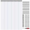 Vevor PVC juostų užuolaida 97 x 213 cm šaldikliui