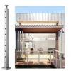 VEVOR Rėminimo stulpas 91x5x5 cm sidabrinis