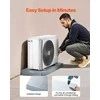 VEVOR Mini split padas nuo vibracijų