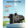 VEVOR Baseino siurblys 1300W, 28,800 L/h srautas