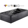 Vevor Cinkuoto metalo sodinukų dėžė 240x120x60cm