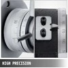Vevor 150 mm vertikalus ir horizontalus rotacinis stalas