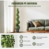 Vevor 2 dirbtiniai buksmedžio medeliai UV apsauga