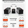 Dvigubos baterijos izoliatoriaus komplektas 12V 300A, su skaitmeniniu LCD ekranu