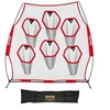VEVOR Futbolo treniruoklis su taikiniais 2.4x2.4m