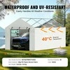 VEVOR Automobilio pastogės uždangalo sienelė 3 x 6 m