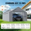 VEVOR Automobilio stoginės keitimo sienelė 4 x 6 m
