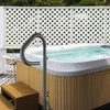 Vevor Spa turėklas, reguliuojamas 360° su pasukama baze