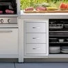 VEVOR lauko virtuvės stalčių blokas 18.5x22.5x22.5 cm