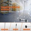 Vevor Magnetinis surinkėjas su ratais 15 cm reguliuojama rankena