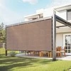 VEVOR Privatumo saulės uždanga sodui 8 x 12 ft ruda