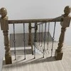 Vevor Metaliniai laiptų turėklai su krepšeliais 112 cm