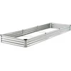 Vevor Metalinė daržovių lysvė 3605x1205x285mm sidabrinė