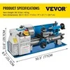 VEVOR Mini metalo tekinimo staklės 550 W, 50-2500 RPM