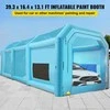 Vevor Pripučiamas 12x5x4 m dažymo paviljonas