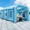 VEVOR Pripučiamas dažymo paviljonas 12x5x4 m su pūstuvais