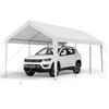 VEVOR Automobilio pastogė 3 x 6 m balta