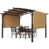 VEVOR 10x10 ft lauko pergola su stogu