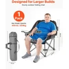 Vevor Padidinta sulankstoma kempingo kėdė, 204 kg