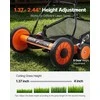 VEVOR 45 cm rankinė vejapjovė su žolės rinktuvu